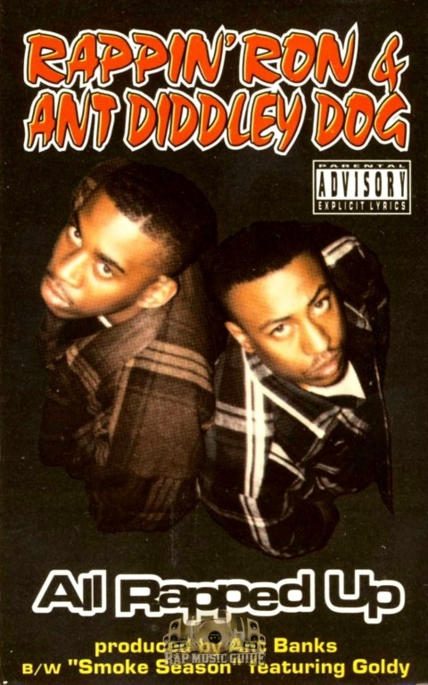 Rappin' Ron & Ant Diddley Dog - All Rapped Up: Single. Cassette